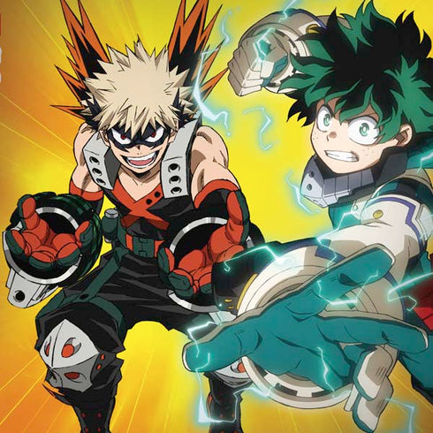 My Hero Academia Deku and Bakugo Season 5 Dell Alienware Skin