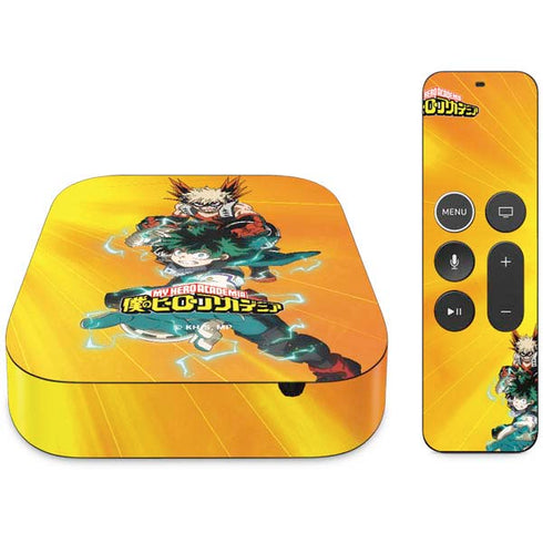 My Hero Academia Deku and Bakugo Season 5 Apple TV Skin
