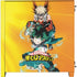 My Hero Academia Deku and Bakugo Season 5 Corsair 4000D Tempered Glass Mid-Tower ATX Case Skin