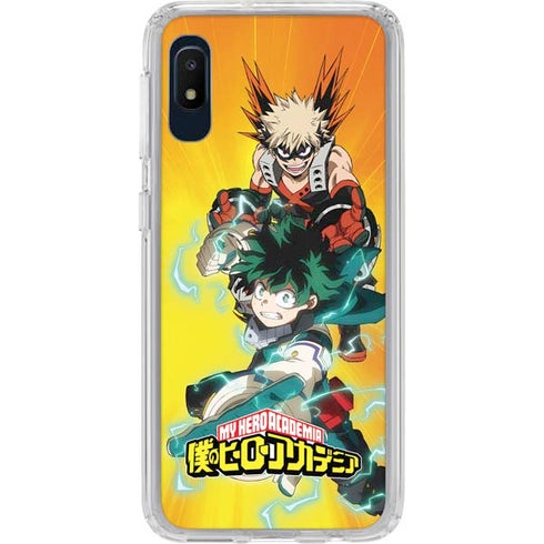 My Hero Academia Deku and Bakugo Season 5 Galaxy A10e Clear Case