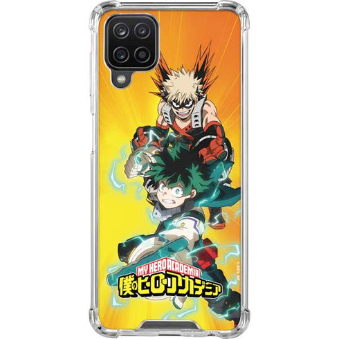 My Hero Academia Deku and Bakugo Season 5 Galaxy A12 Clear Case