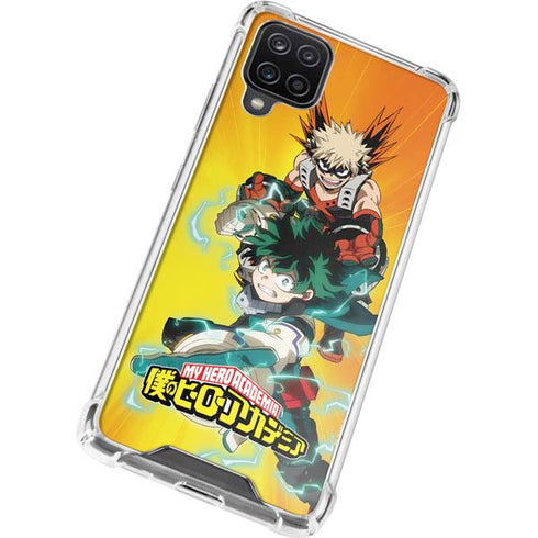 My Hero Academia Deku and Bakugo Season 5 Galaxy A12 Clear Case