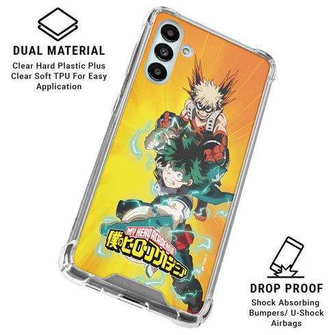 My Hero Academia Deku and Bakugo Season 5 Galaxy A13 5G Clear Case