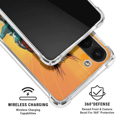 My Hero Academia Deku and Bakugo Season 5 Galaxy A13 5G Clear Case