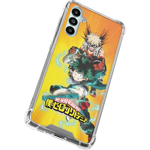 My Hero Academia Deku and Bakugo Season 5 Galaxy A15 5G Clear Case