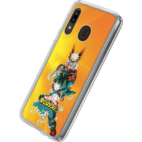 My Hero Academia Deku and Bakugo Season 5 Galaxy A20 Clear Case