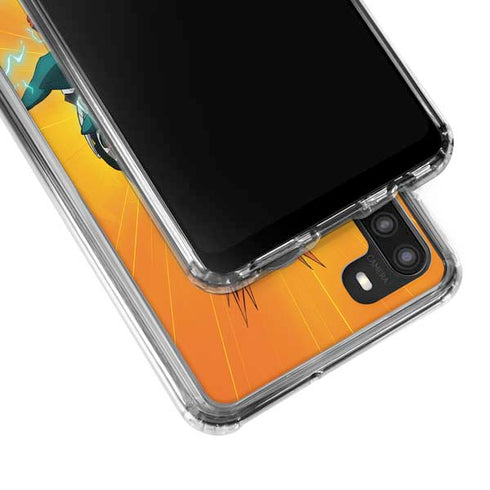 My Hero Academia Deku and Bakugo Season 5 Galaxy A21 Clear Case