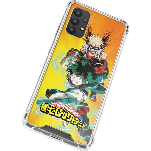 My Hero Academia Deku and Bakugo Season 5 Galaxy A32 5G Clear Case