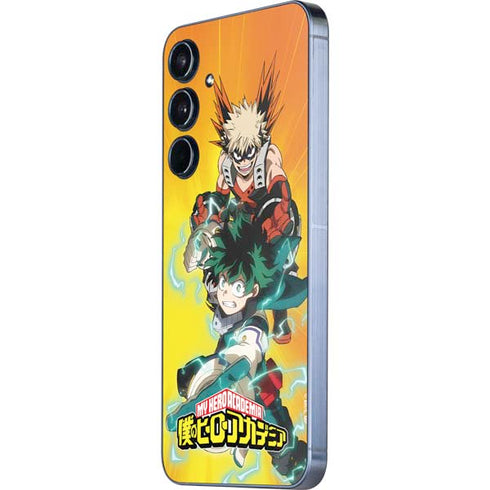 My Hero Academia Deku and Bakugo Season 5 Galaxy A36 5G Skin
