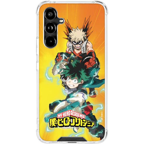 My Hero Academia Deku and Bakugo Season 5 Galaxy A54 5G Clear Case