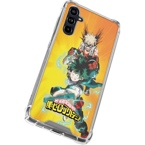 My Hero Academia Deku and Bakugo Season 5 Galaxy A54 5G Clear Case
