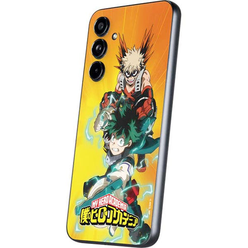 My Hero Academia Deku and Bakugo Season 5 Galaxy A54 5G Skin
