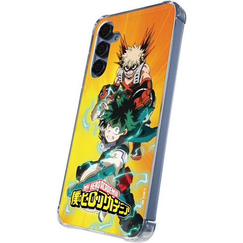 My Hero Academia Deku and Bakugo Season 5 Galaxy A55 5G Clear Case