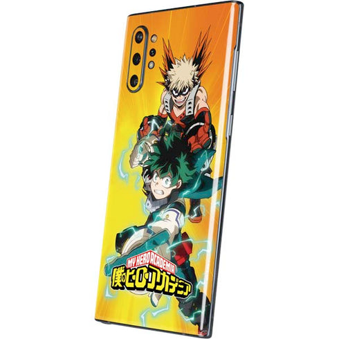 My Hero Academia Deku and Bakugo Season 5 Galaxy Note 10 Plus Skin
