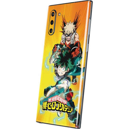 My Hero Academia Deku and Bakugo Season 5 Galaxy Note 10 Skin