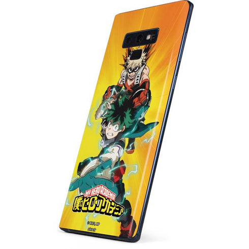 My Hero Academia Deku and Bakugo Season 5 Galaxy Note 9 Skin
