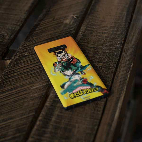 My Hero Academia Deku and Bakugo Season 5 Galaxy Note 9 Skin
