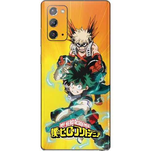 My Hero Academia Deku and Bakugo Season 5 Galaxy Note20 5G Skin