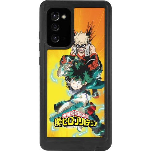 My Hero Academia Deku and Bakugo Season 5 Galaxy Note20 5G Waterproof Case