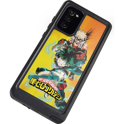 My Hero Academia Deku and Bakugo Season 5 Galaxy Note20 5G Waterproof Case