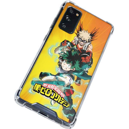 My Hero Academia Deku and Bakugo Season 5 Galaxy S20 FE Clear Case