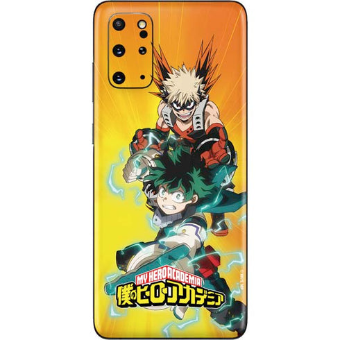 My Hero Academia Deku and Bakugo Season 5 Galaxy S20 Plus Skin