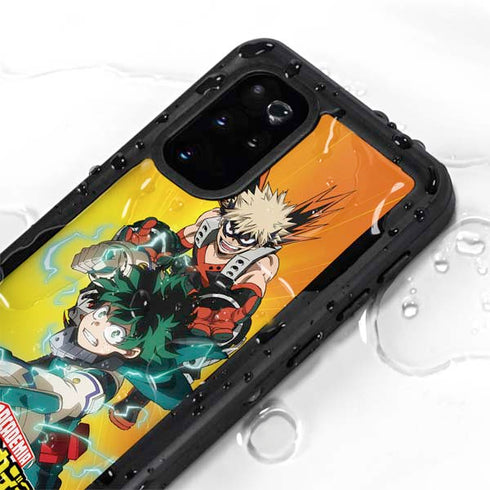 My Hero Academia Deku and Bakugo Season 5 Galaxy S20 Plus Waterproof Case