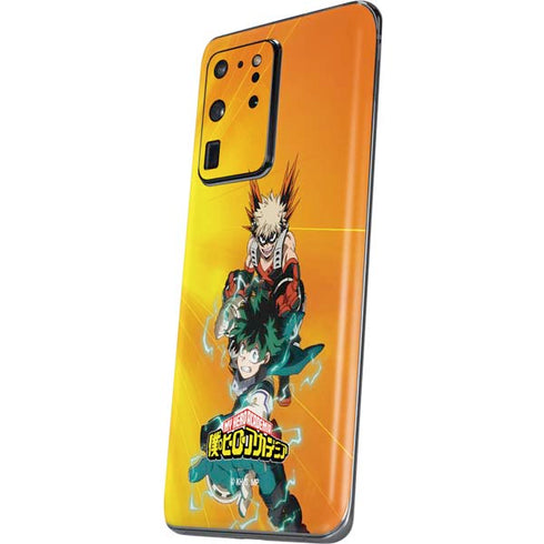 My Hero Academia Deku and Bakugo Season 5 Galaxy S20 Ultra 5G Skin