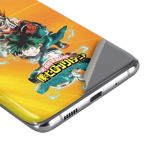 My Hero Academia Deku and Bakugo Season 5 Galaxy S20 Ultra 5G Skin