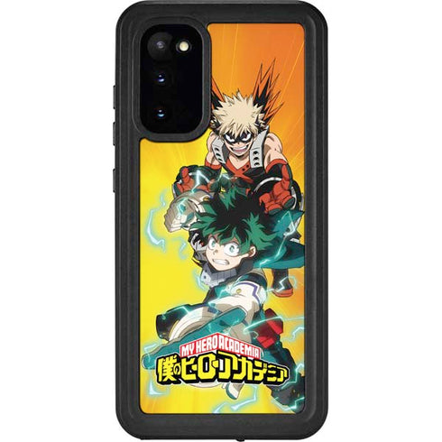 My Hero Academia Deku and Bakugo Season 5 Galaxy S20 Waterproof Case