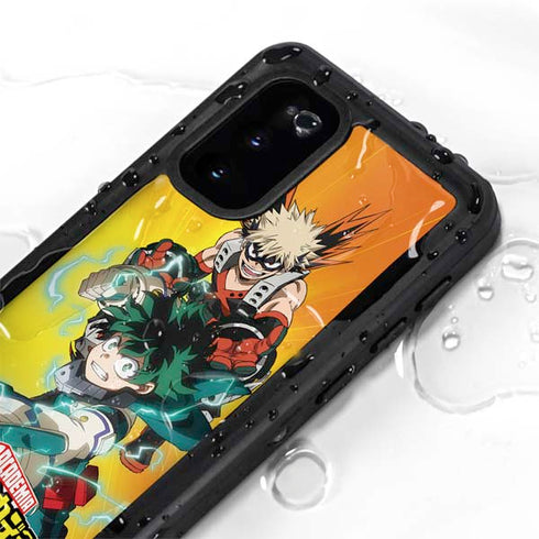 My Hero Academia Deku and Bakugo Season 5 Galaxy S20 Waterproof Case