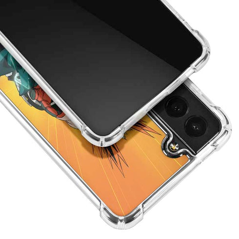 My Hero Academia Deku and Bakugo Season 5 Galaxy S21 FE Clear Case