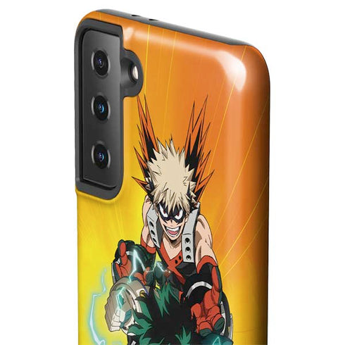 My Hero Academia Deku and Bakugo Season 5 Galaxy S21 FE Pro Case