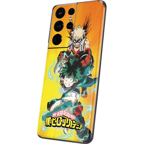 My Hero Academia Deku and Bakugo Season 5 Galaxy S21 Ultra 5G Skin