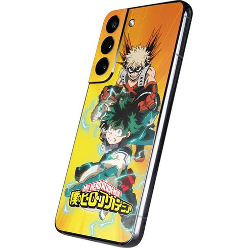 My Hero Academia Deku and Bakugo Season 5 Galaxy S22 Plus Skin