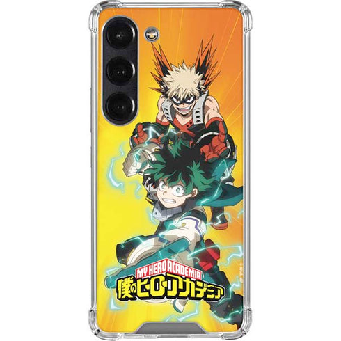 My Hero Academia Deku and Bakugo Season 5 Galaxy S23 Clear Case