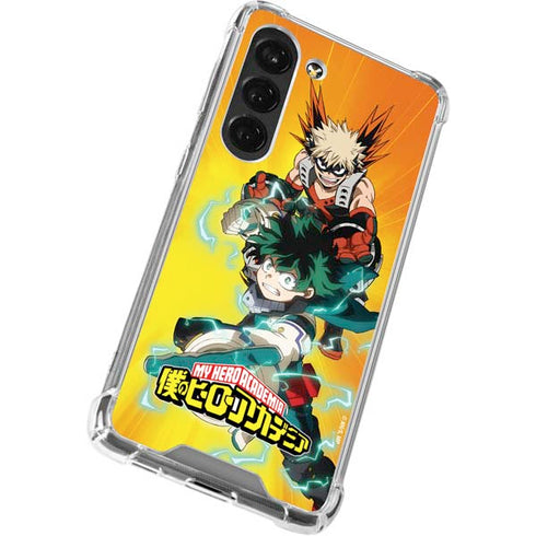 My Hero Academia Deku and Bakugo Season 5 Galaxy S23 Clear Case