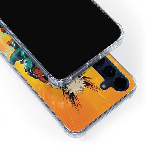 My Hero Academia Deku and Bakugo Season 5 Galaxy S24 Clear Case