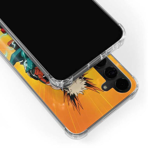 My Hero Academia Deku and Bakugo Season 5 Galaxy S24 Plus Clear Case