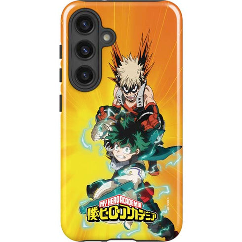 My Hero Academia Deku and Bakugo Season 5 Galaxy S24 Plus Impact Case