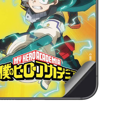 My Hero Academia Deku and Bakugo Season 5 Galaxy S25 Plus Skin