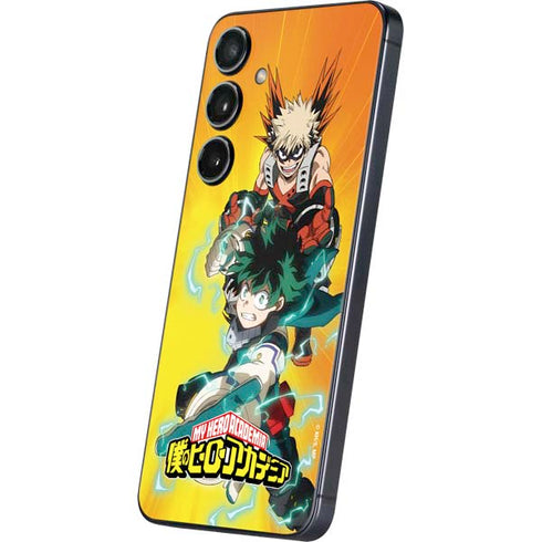 My Hero Academia Deku and Bakugo Season 5 Galaxy S25 Skin