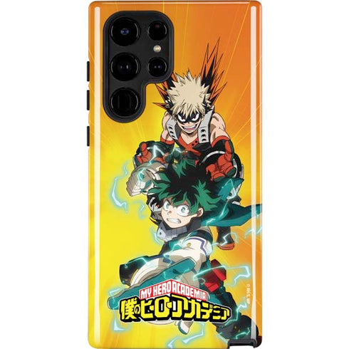 My Hero Academia Deku and Bakugo Season 5 Galaxy Cases