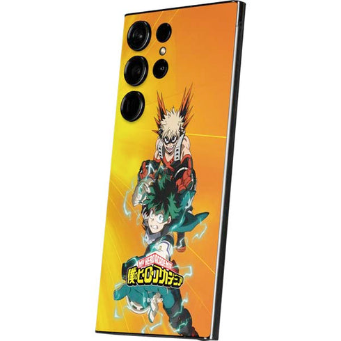My Hero Academia Deku and Bakugo Season 5 Galaxy S25 Ultra Skin