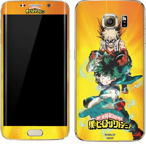 My Hero Academia Deku and Bakugo Season 5 Galaxy S7 Edge Skin