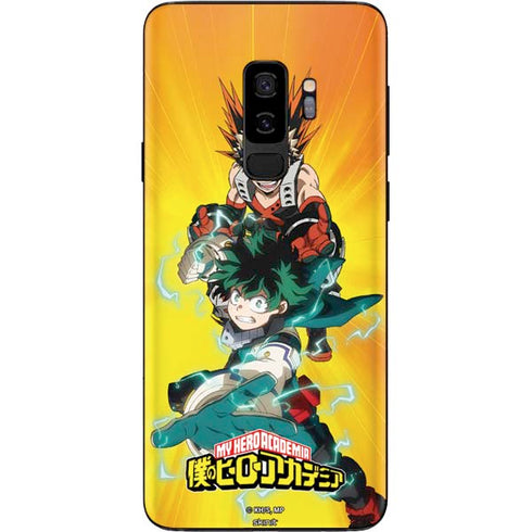 My Hero Academia Deku and Bakugo Season 5 Galaxy S9 Plus Skin