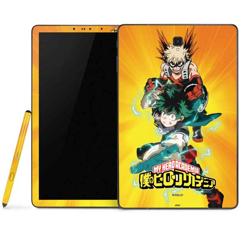 My Hero Academia Deku and Bakugo Season 5 Samsung Galaxy Tab Skin
