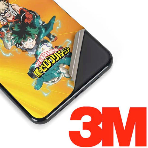 My Hero Academia Deku and Bakugo Season 5 Google Pixel 3a Skin