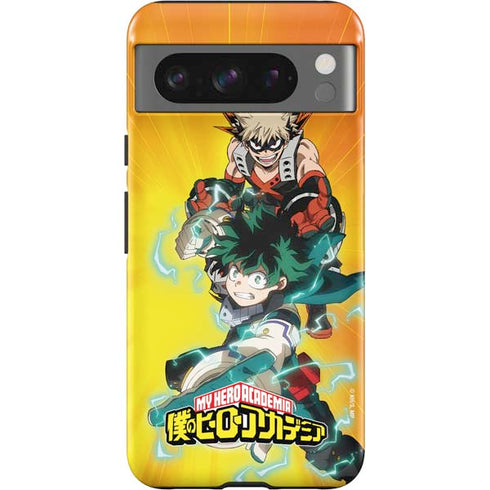 My Hero Academia Deku and Bakugo Season 5 Pixel Cases