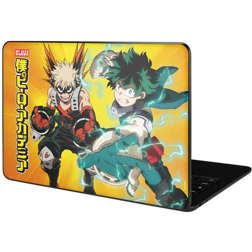 My Hero Academia Deku and Bakugo Season 5 Google Pixelbook Go Skin